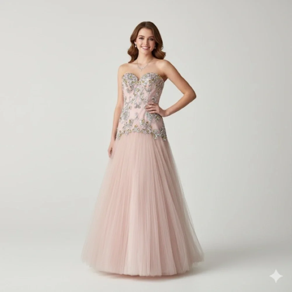 sherri hill pink beaded dress Sherri Hill 55201 Dress | Sherri Hill Dresses main image 0